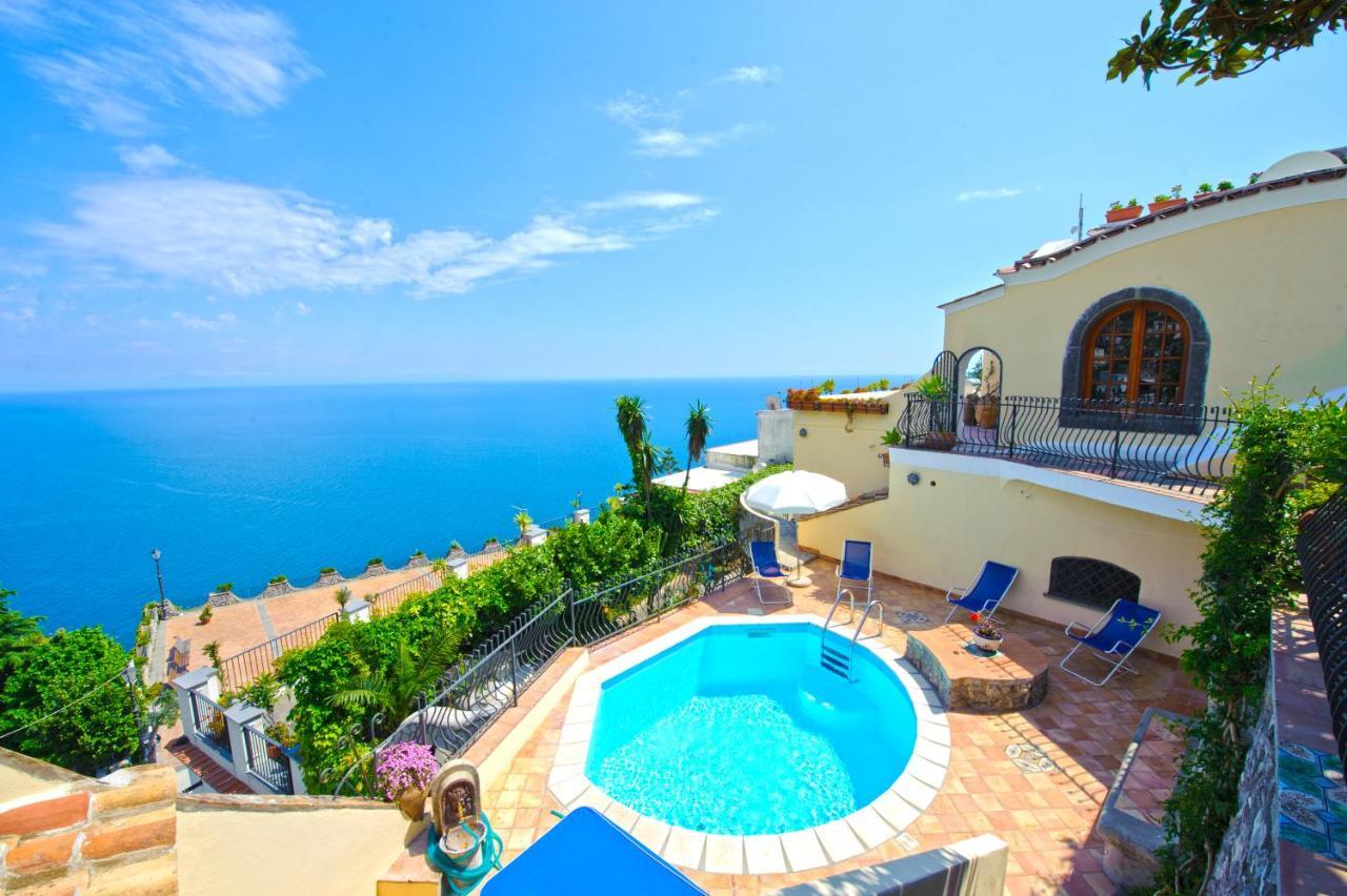 Villa Marianna Amalfi Coast - Pool Praiano Luaran gambar